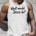 What Would Jesus Do 長袖tシャツ タンクトップ 彼への贈り物