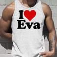アイ・ラブ・ハート・エヴァ タンクトップ 彼への贈り物