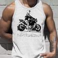 バイク オリジナル作品 タトゥーバイカーv650-Twin Cafe タンクトップ 彼への贈り物