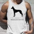ファラオハウンド ブラック シルエット タンクトップ 彼への贈り物