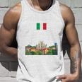 ミラノ お土産 イタリア 旅行 ミラノ バケーション イタリア国旗 タンクトップ 彼への贈り物