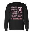 50歳の誕生日 男女 面白い 50歳 長袖Tシャツ ギフトのアイデア