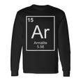 Armalite Ar-15 元素周期表 長袖Tシャツ ギフトのアイデア