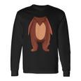 Bear Halloween Costume Brown Grizzly Bear Long Sleeve T-Shirt Gifts ideas