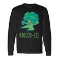 Brocco Lee Divertente Karate Kung Fu Broccolierdura Maglietta a maniche lunghe Ideas de regalos