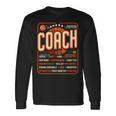 Coach Definition コーチtシャツ 男性用 面白いコーチ 長袖tシャツ 長袖Tシャツ ギフトのアイデア