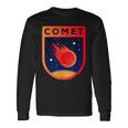Comet コメット 宇宙 スノーボール 宇宙 トラベラー 隕石 コメット 長袖Tシャツ ギフトのアイデア