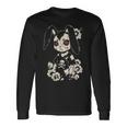 Creepy Bunny Rabbit Japanese Kawaii Manga Horror Goth Long Sleeve T-Shirt Gifts ideas