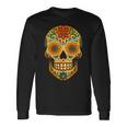 Dia De Los Muertos Crâne Enucre T-shirt à manches longues Idées cadeaux