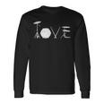 Drummer Love グラフィックドラムセット ドラミングミュージシャン ロックバンド 長袖Tシャツ ギフトのアイデア
