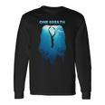 Freediving One Breath ダイビング Apnea オーシャンフリー ダイブシー 長袖tシャツ 長袖Tシャツ ギフトのアイデア