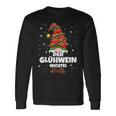 Glühwein Wichtel Weihnachten Langarmshirts Geschenkideen
