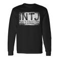 Intj パーソナリティタイプ 内向的 Intj 長袖Tシャツ ギフトのアイデア