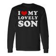 I Love My Lovelyon 愛しい息子を愛しています 長袖Tシャツ ギフトのアイデア