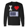I Love 電子レンジ オーブン 料理 暖房 食品 キッチン 家電 長袖Tシャツ ギフトのアイデア