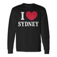 I Loveydney シドニーが大好き 長袖Tシャツ ギフトのアイデア