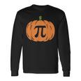 Pumpkin Pi Math Pun Thanksgiving Long Sleeve T-Shirt Gifts ideas