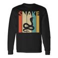 Snake ヘビ 蛇 動物 長袖Tシャツ ギフトのアイデア