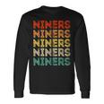 Vintage Retro Niners Retro Style 70S 80S First Name Long Sleeve T-Shirt Gifts ideas