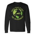 Wheelye Alegra Dealvar El Medio Ambiente Cargo Cargobike Camiseta de manga larga Ideas de regalos