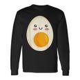 ゆで卵 朝食用卵 長袖Tシャツ ギフトのアイデア