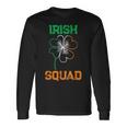 アイルランド代表 Irishquadtパトリックスデー レプラキャノン アイルランド アイリッシュ 長袖Tシャツ ギフトのアイデア
