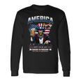 アメリカハッピー250 7月4日 独立記念日 長袖tシャツ 長袖Tシャツ ギフトのアイデア