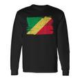 コンゴ民主共和国 旗 Democratic Republic Congo Flag Pride Proud 長袖Tシャツ ギフトのアイデア