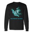 サウスイーストアラスカ フロッグ パシフィック Nw ネイティブ 長袖Tシャツ ギフトのアイデア