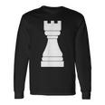 チェス、チェスの駒、ルーク、チェス愛好家、ギフト Chess 長袖Tシャツ ギフトのアイデア