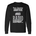 トンガ アマチュア無線機 ハムラジオ 長袖Tシャツ ギフトのアイデア