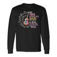 ヒッピーギターと平和の踊りを見た者たち 長袖Tシャツ ギフトのアイデア