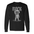 ビションフリーゼ ロックミュージック レトロ ヴィンテージ 犬好き 長袖Tシャツ ギフトのアイデア