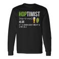 ビール 酒 面白いtシャツ Hoptimist 英語 辞書 飲み おもしろ 飲み会 酒好き メンズ ネタ 服 長袖Tシャツ ギフトのアイデア