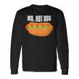 ホットドッグ ソーセージバン ミスターホットドッグ 長袖Tシャツ ギフトのアイデア