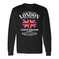 ユニオンジャック 英国の国旗 グレートブリテン ロンドン Union Jack 長袖tシャツ 長袖Tシャツ ギフトのアイデア