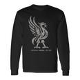 リバプール イングランド Est1207 Colossal Liverbird Grey Age 長袖Tシャツ ギフトのアイデア