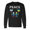 ロシアとウクライナの間の平和 長袖tシャツ 長袖Tシャツ ギフトのアイデア