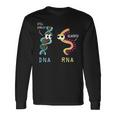 面白い生物学誇り高き生物学者微生物学 Dna Rna 長袖Tシャツ ギフトのアイデア