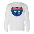 Interstate 710 California 長袖Tシャツ ギフトのアイデア