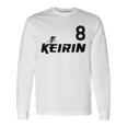 Keirin Pink Number 8 ピンクジャージ ナンバー8 レーシングリング 長袖Tシャツ ギフトのアイデア