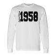 Limited Edition 1958年生まれ、68歳の誕生日 長袖Tシャツ ギフトのアイデア
