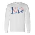 Love Baseball 野球 ギャク パロディ 名言 ジョーク 長袖Tシャツ ギフトのアイデア