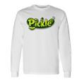 Mr Pickle ピクルス 風変わりで楽しいグラフィックピクルス 長袖Tシャツ ギフトのアイデア
