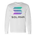 Solコインcryptocurrency 30ソラナ・テクノロジーolana 長袖Tシャツ ギフトのアイデア