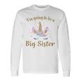 キッズ Bigister ユニコーン I'm Going To Be A Bigister 長袖Tシャツ ギフトのアイデア