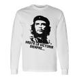 チェ・ゲバラ・キューバ革命「ハスタ・ラ・ヴィクトリア・シェンプレ」 長袖Tシャツ ギフトのアイデア