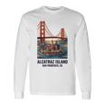 ヴィンテージ アルカトラズ島 サンフランシスコ ゴールデンゲート ベイエリア 長袖Tシャツ ギフトのアイデア