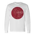 日の丸 日本の国旗 日章旗 日本国 にほん にっぽん かっこいい おもしろい 長袖Tシャツ ギフトのアイデア