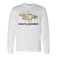 遺伝子工学者 Dna複製 分子生物学 ユーモア 長袖Tシャツ ギフトのアイデア